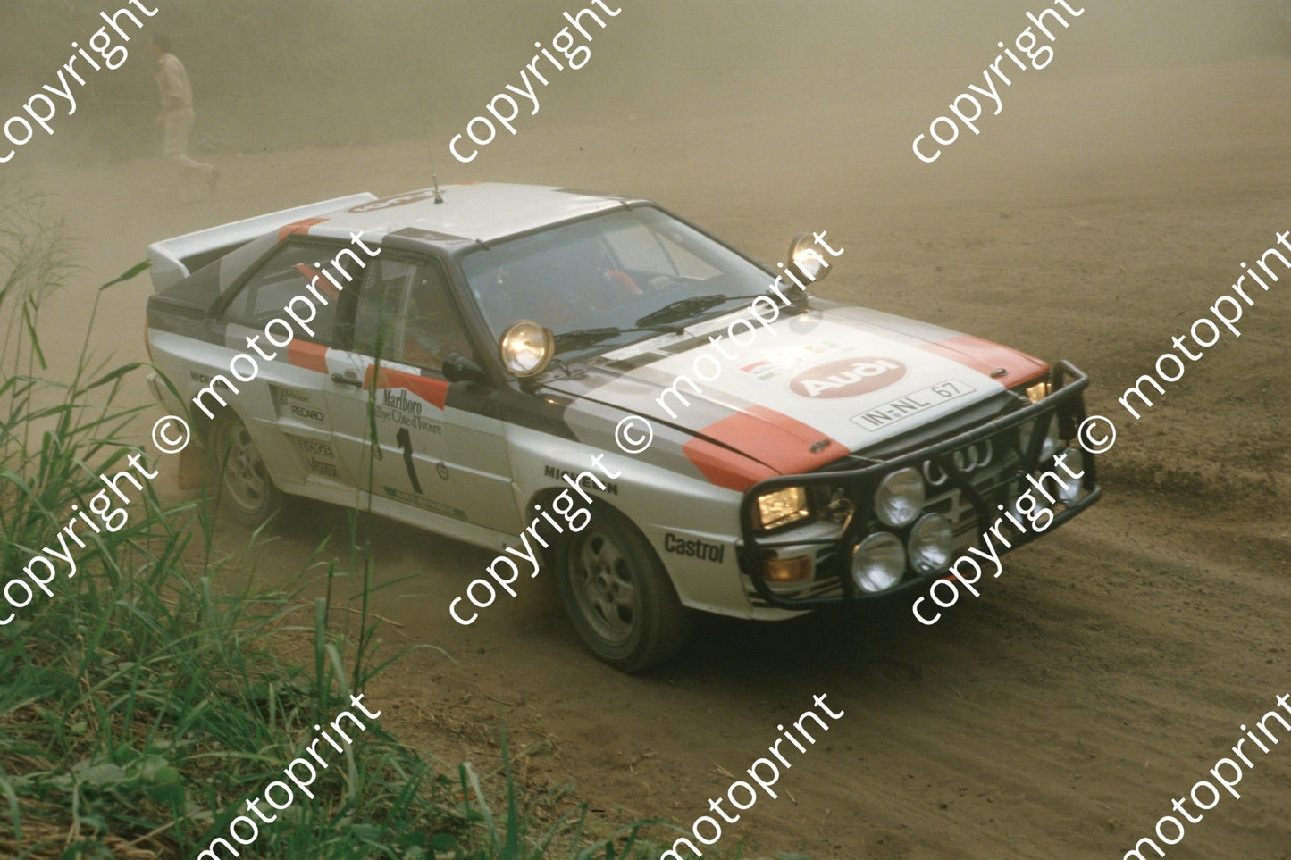 1983 Ivory Coast 1 Hannu Mikkola, Arne Hertz Audi Quattro A2 (courtesy Roger Swan) (15)