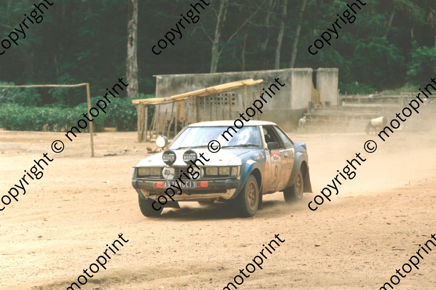 1983 Ivory Coast 9 Jacques Durieu, Pierre Tastet Toyota Celica 2000(courtesy Roger Swan) (100)