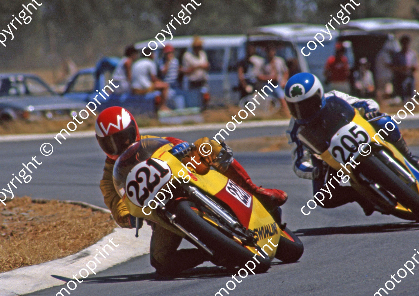 1983 Kya 221 Warren Bristol 205 Ronan Schultz Yamahas (Colin Watling Photographic) (16)