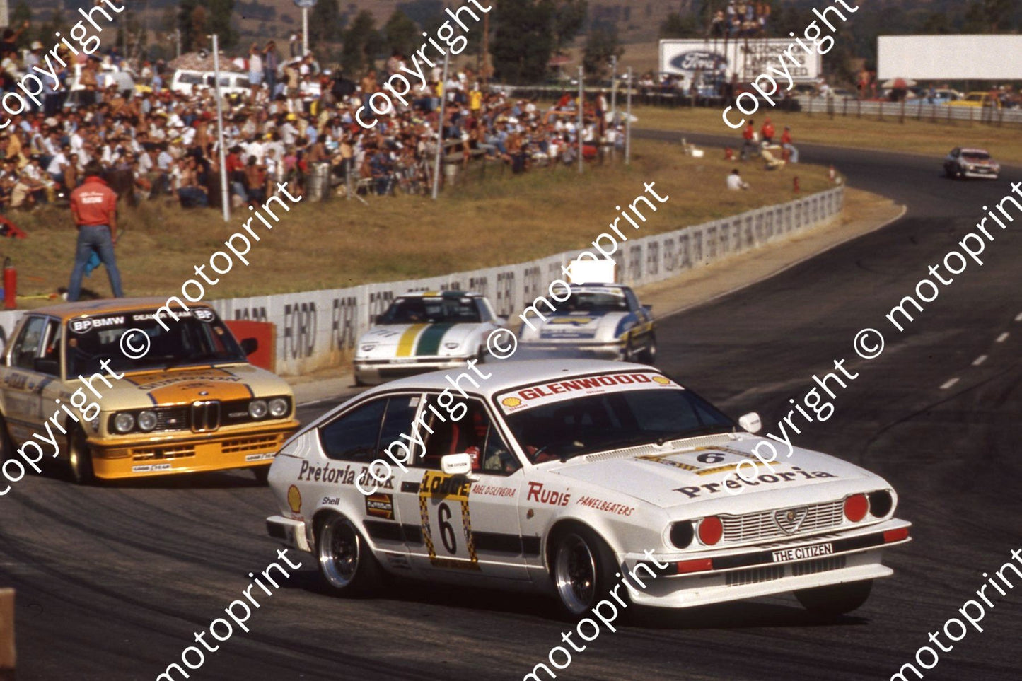 1983 Kya Apr Gp 1 T6 Abel D_Oliveira Alfa GTV6 T1 Tony Viana BMW 535i (courtesy Roger Swan)(1)