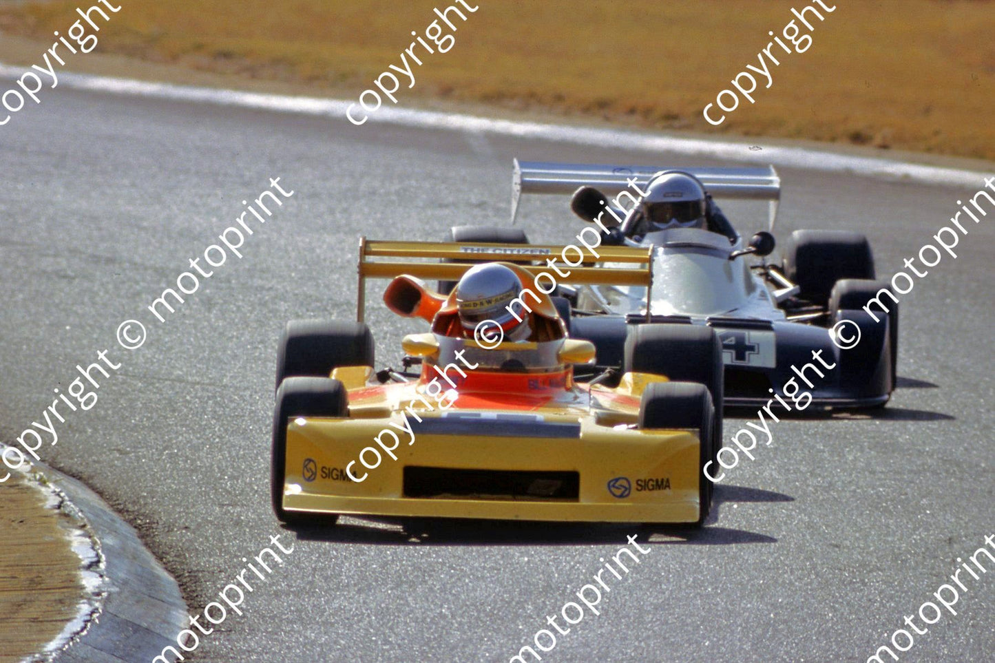1983 Kya Aug 54 Peter Haller 2nd Chevron 57 Billy Maloney March (Courtesy Roger Swan) 344