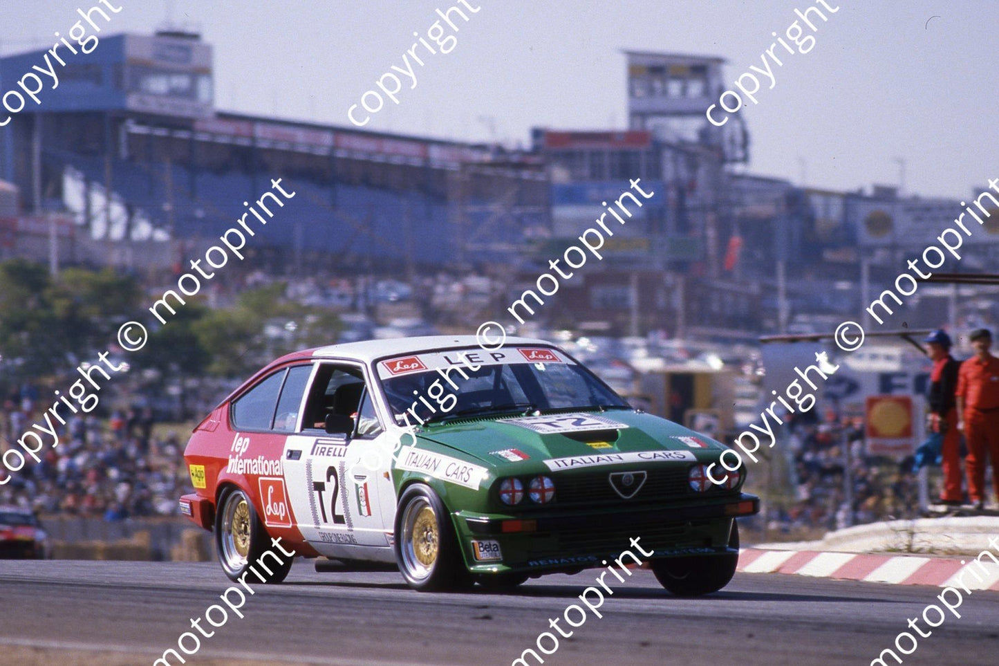 1983 Kya Gp 1 T2 Mick Formato Alfa GTV6 (courtesy Roger Swan) 375
