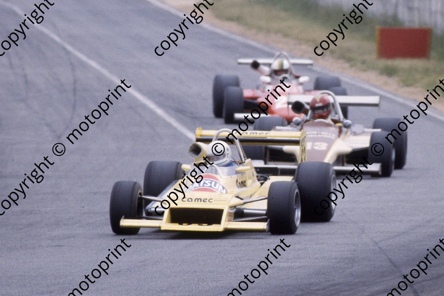 1983 Kya Jan 63 Roy Moss 13 Wayne Lahner 22 Lew Baker (Courtesy Roger Swan)