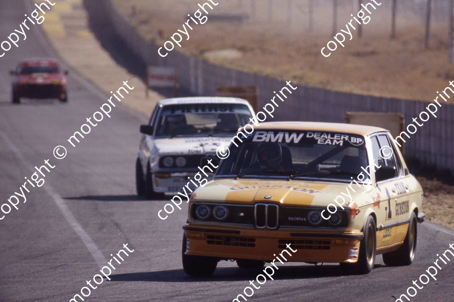 1983 Kya Lodge 2hr Sept T1 Tony Viana T8 Cliff Coetzee Giorgio Cavalieri BMW 535i_s (courtesy Roger Swan)