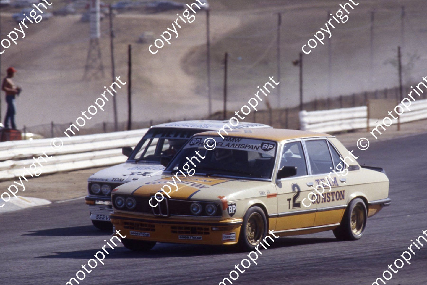 1983 Kya Lodge 2hr Sept T2 Fanie Els T8 Cliff Coetzee Giorgio Cavalieri BMW 535i_ (courtesy Roger Swan)s