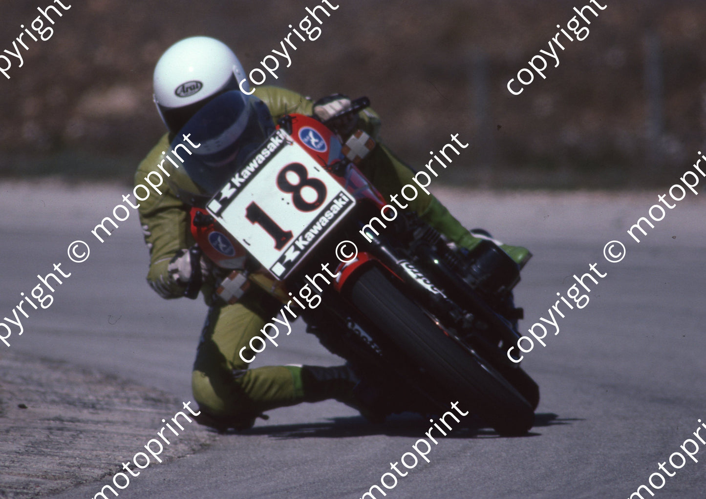 1983 Kya MC 18 Brett Hudson Kawasaki confirm(Colin Watling Photographic) (5)