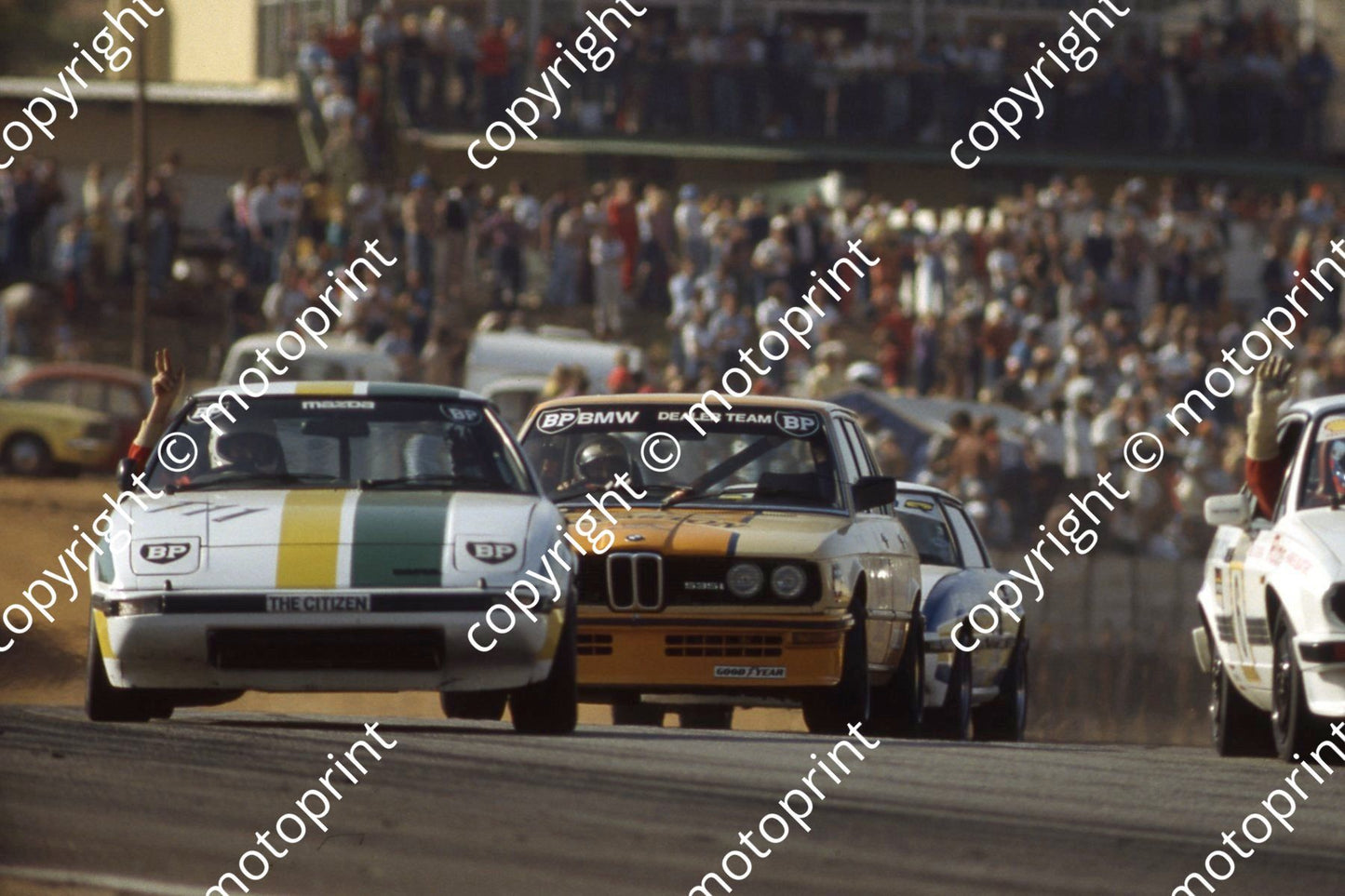 1983 Kya Repl Day Gp 1 T11 Morgenrood T1 Viana BMw 535i RACE OVER (courtesy Roger Swan) (148)