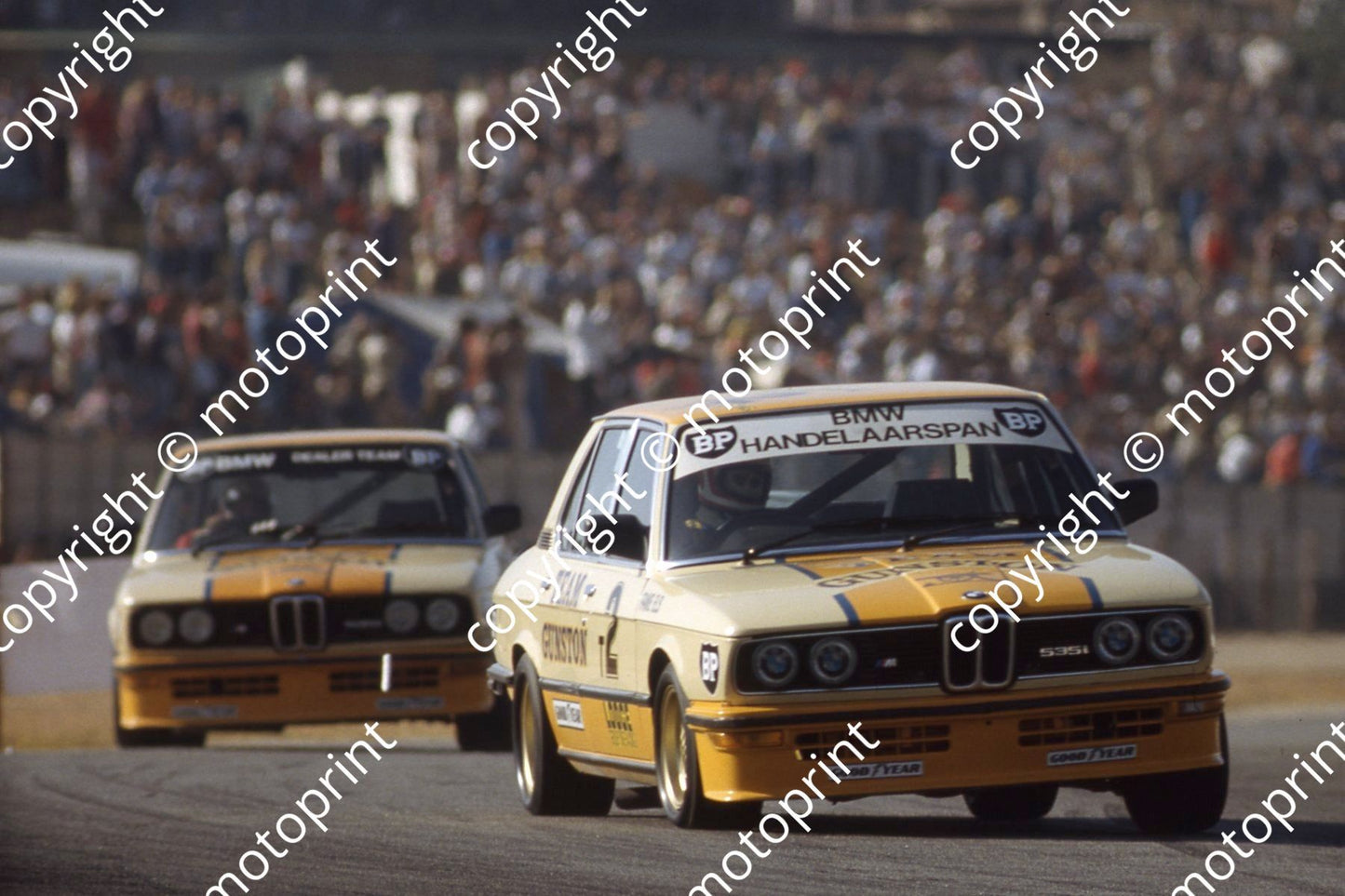 1983 Kya Repl Day Gp 1 T2 Fanie Els T1 Tony Viana BMW 535i_ s