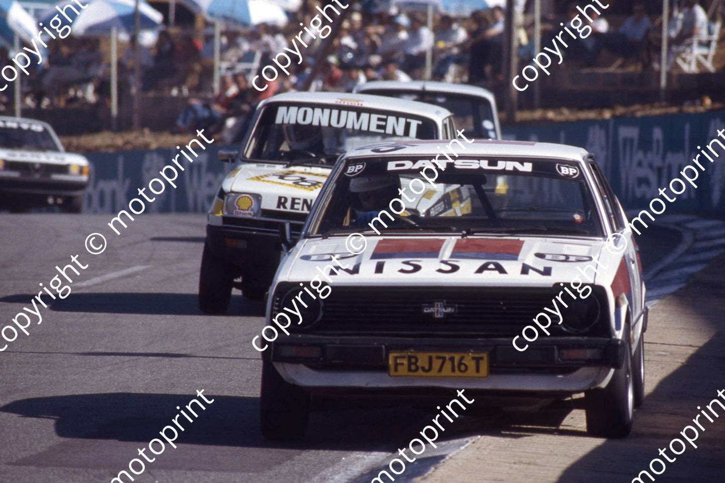 1983 Kya Repl Day Gp 1 Y105 Mike Wentzel Datsun Pulsar Y108 Graham Cooper R5 (courtesy Roger Swan) (1)
