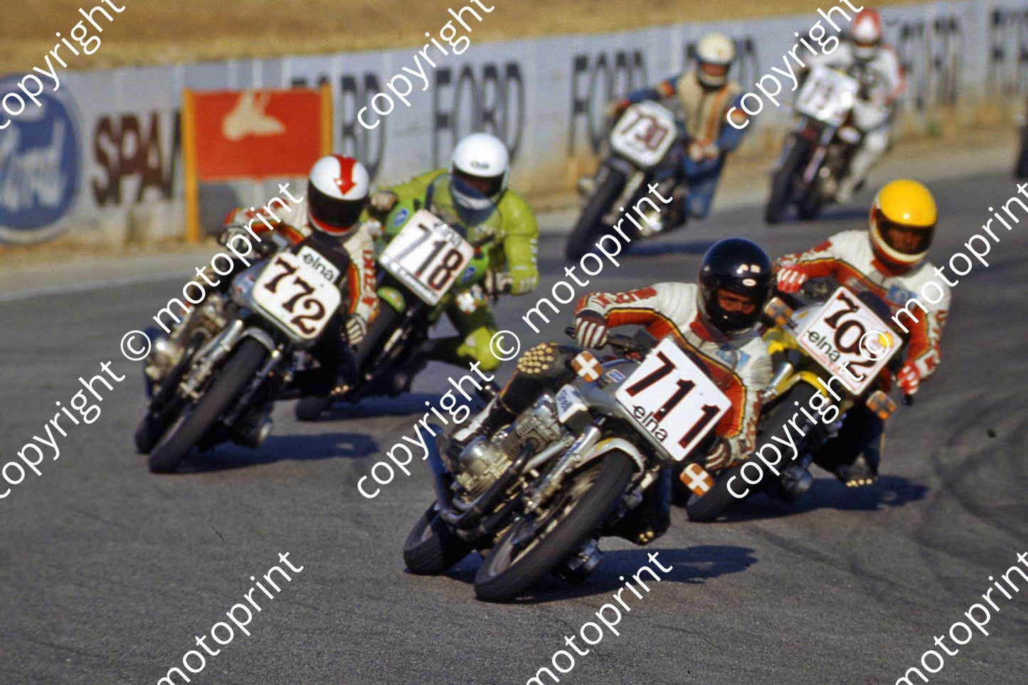 1983 Kya Repl Day MC 711 John Sneesby Suzuki Katana 702 Wayne Heasman Suzuki Katana 772 Gavin Ramsay Suzuki 718 Brett Hudson Kawasaki (permission Roger Swan) (6)
