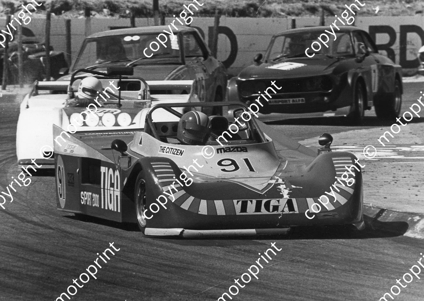 1983 Kyalami Lew Baker Tiga, Fred Goddard Chevron Castrol Clubman_s 006