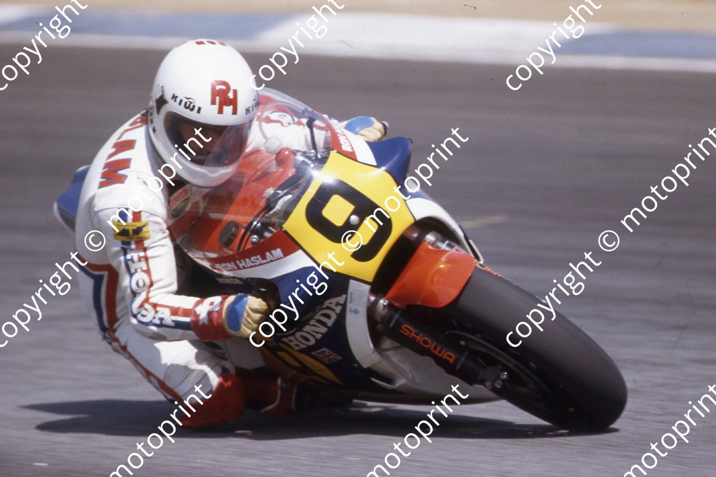 1983 MC SA GP 500 9 Ron Haslam Honda (6)