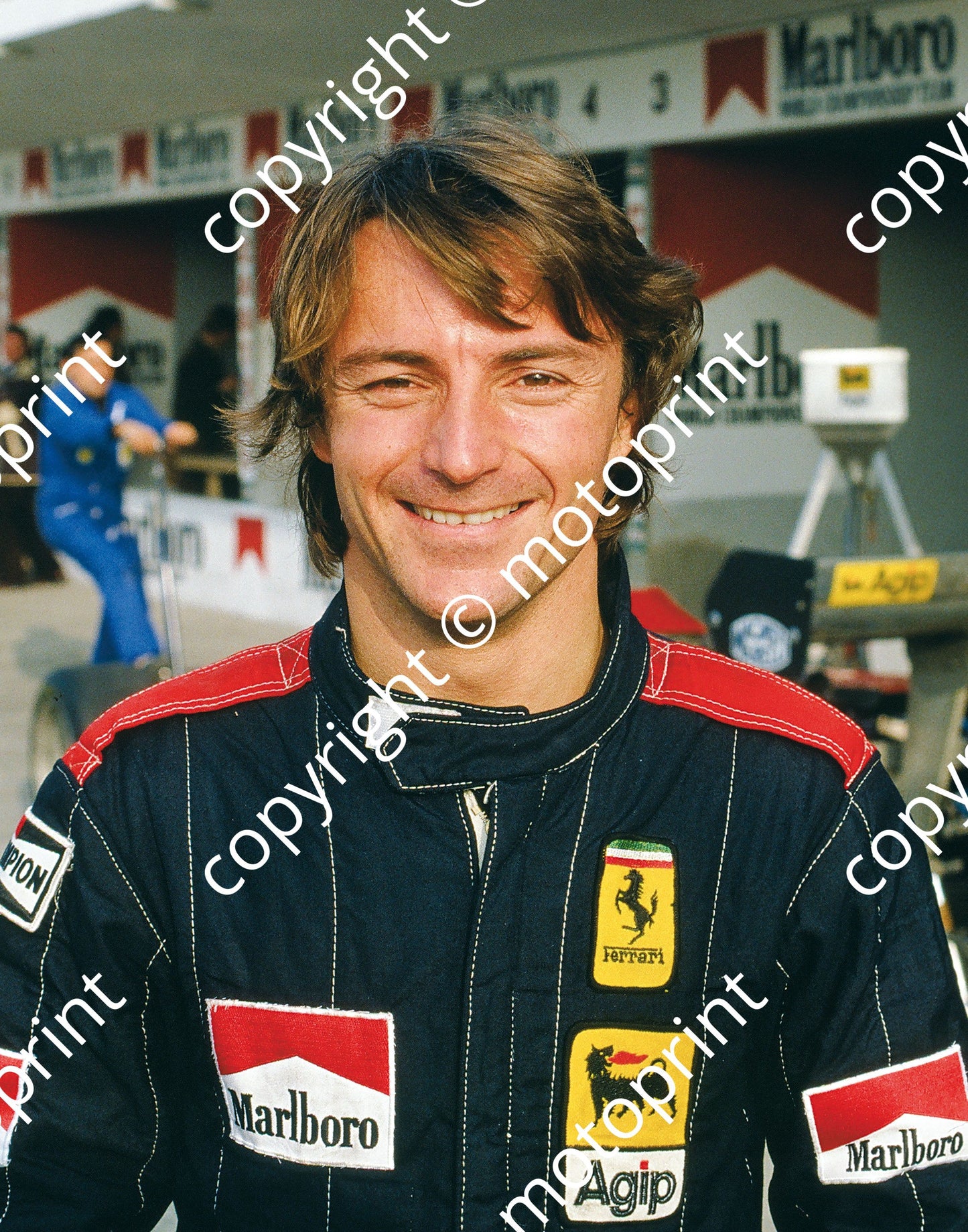 1983 Monaco GP Rene Arnoux Ferrari (1)