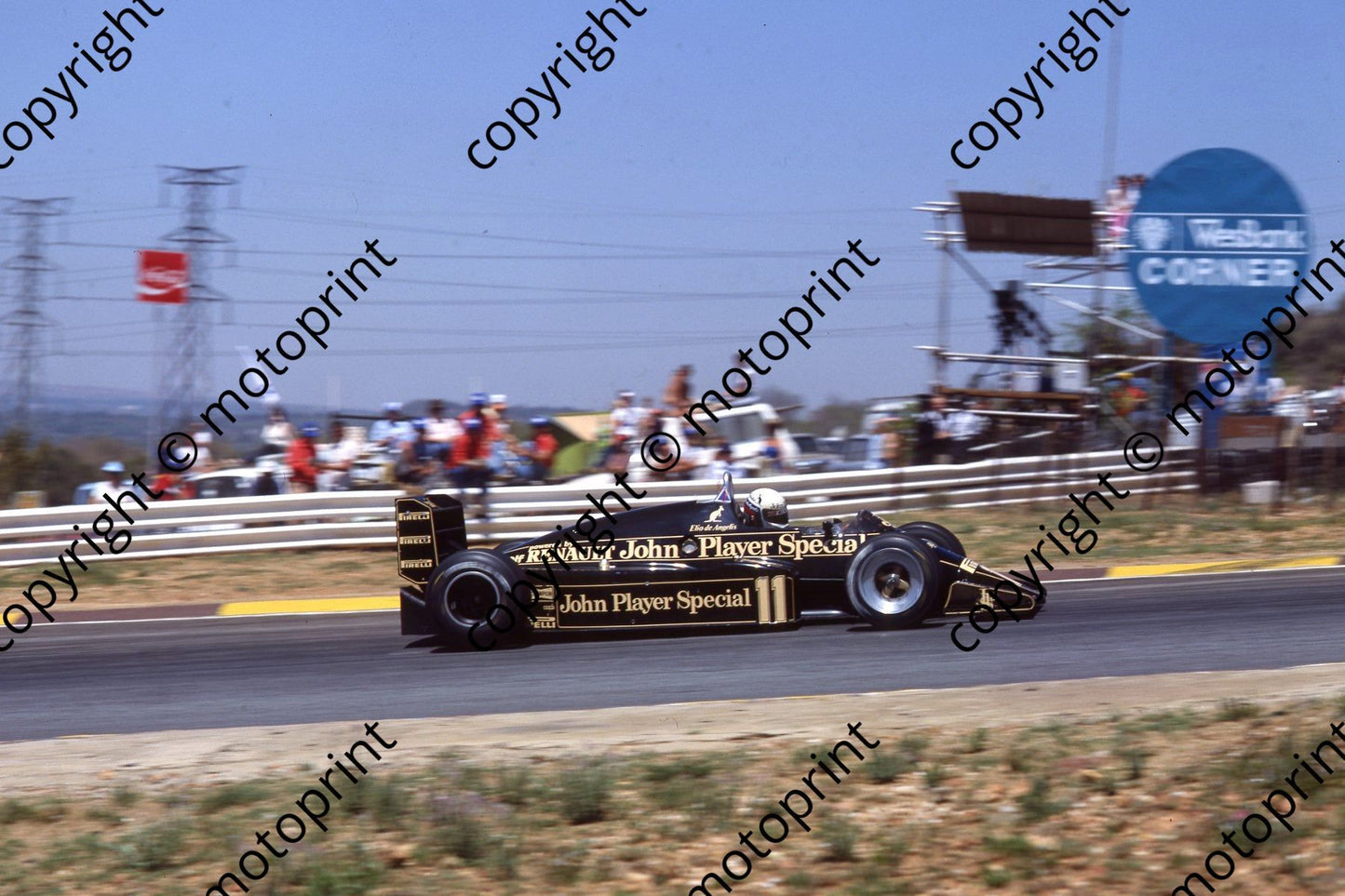 1983 SA GP 11 Elio de Angelis Lotus Renault (permission Malcolm Sampson Motorsport Photography) 94T