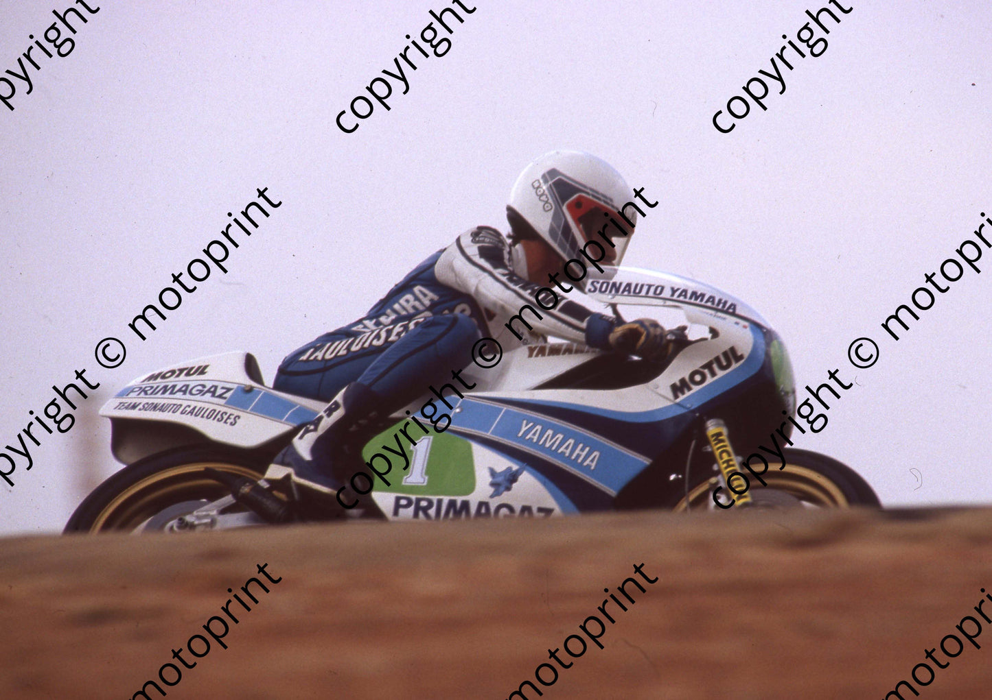 1983 SA GP 250 1 Jean-Louis Tournadre Yamaha (Colin Watling Photographic) (40)
