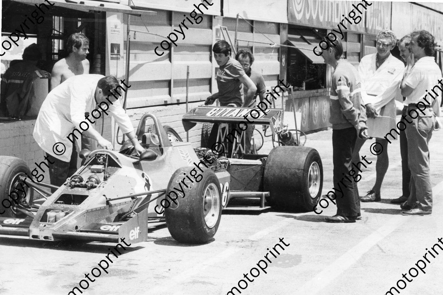 1983 SA GP Raul Boesel Ligier JS21 Andre Brink scrutiny (15)