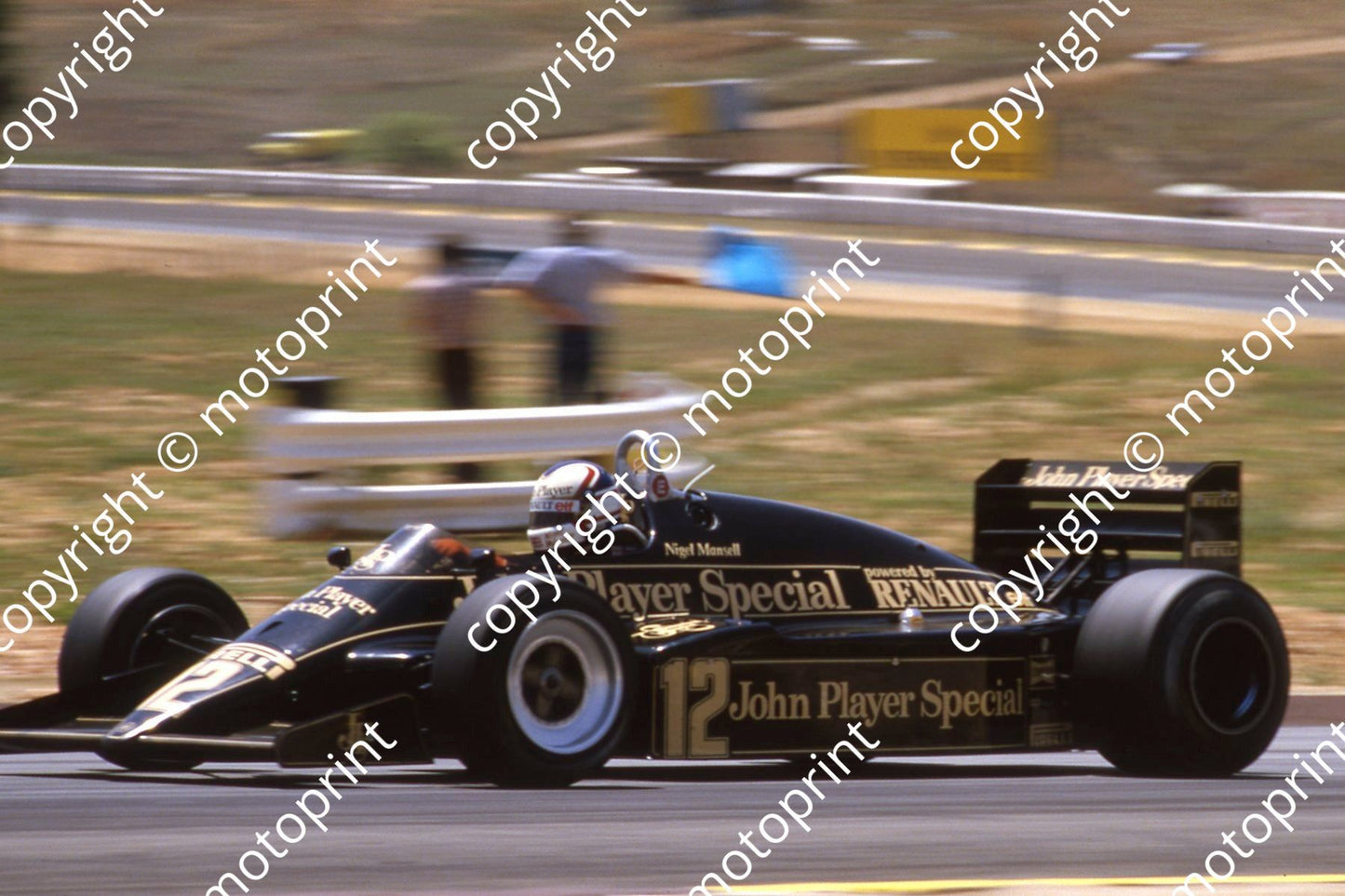 1983 SS SA GP 12 Nigel Mansell Lotus Renault 94T (Courtesy Roger Swan) (5)