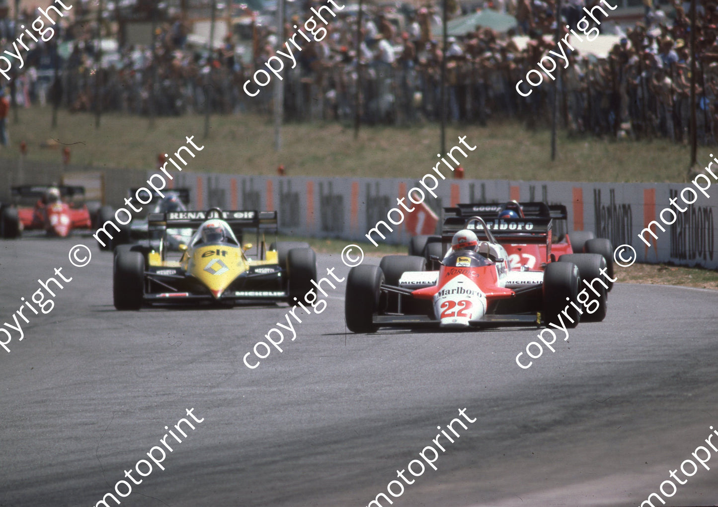 1983 SS SA GP 22 Andrea de Cesaris Alfa 183T (Colin Watling Photographic) (50)