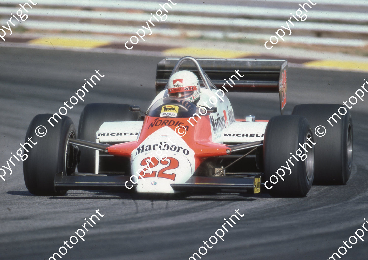 1983 SS SA GP 22 Andrea de Cesaris Alfa 183T (Colin Watling Photographic) (51)