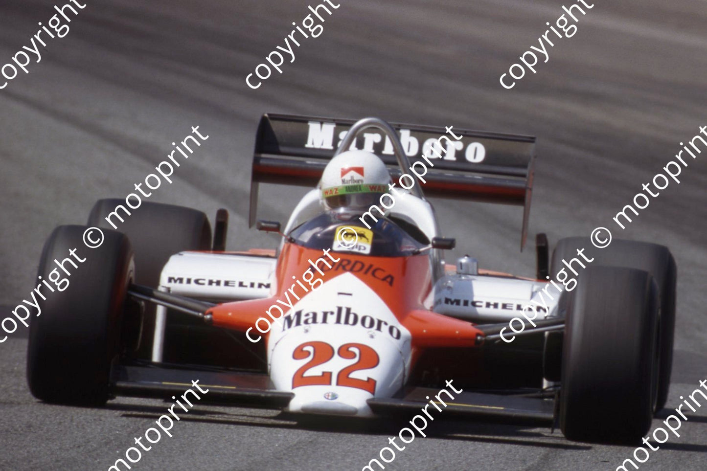 1983 SS SA GP 22 Andrea de Cesaris Alfa Romeo 183T (Courtesy Roger Swan) (1)