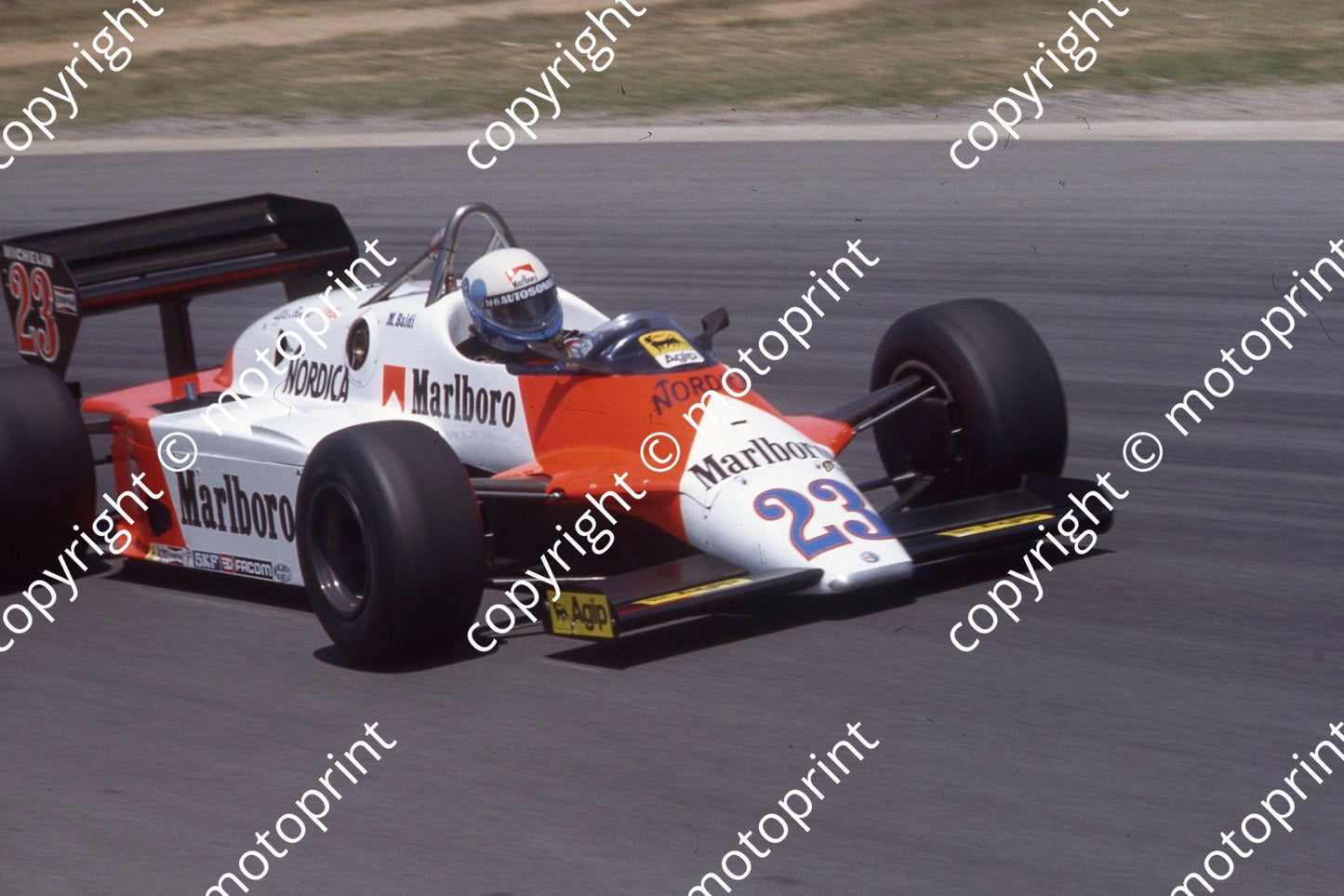 1983 SS SA GP 23 Mauro Baldi Alfa Romeo 183T (Courtesy Roger Swan) (2)