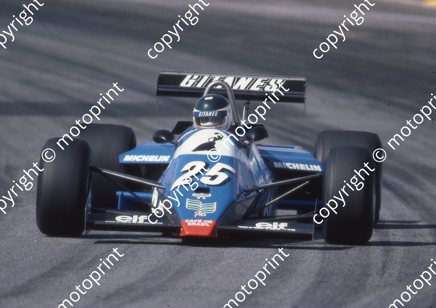 1983 SS SA GP 25 Jean-Pierre Jarier Ligier JS21 (Colin Watling Photographic)