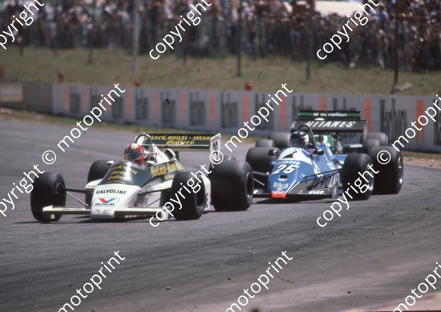 1983 SS SA GP 29 Marc Surer Arrows A6, 25 Jean-Pierre Jarier Ligier JS21 (Colin Watling Photographic) (16)