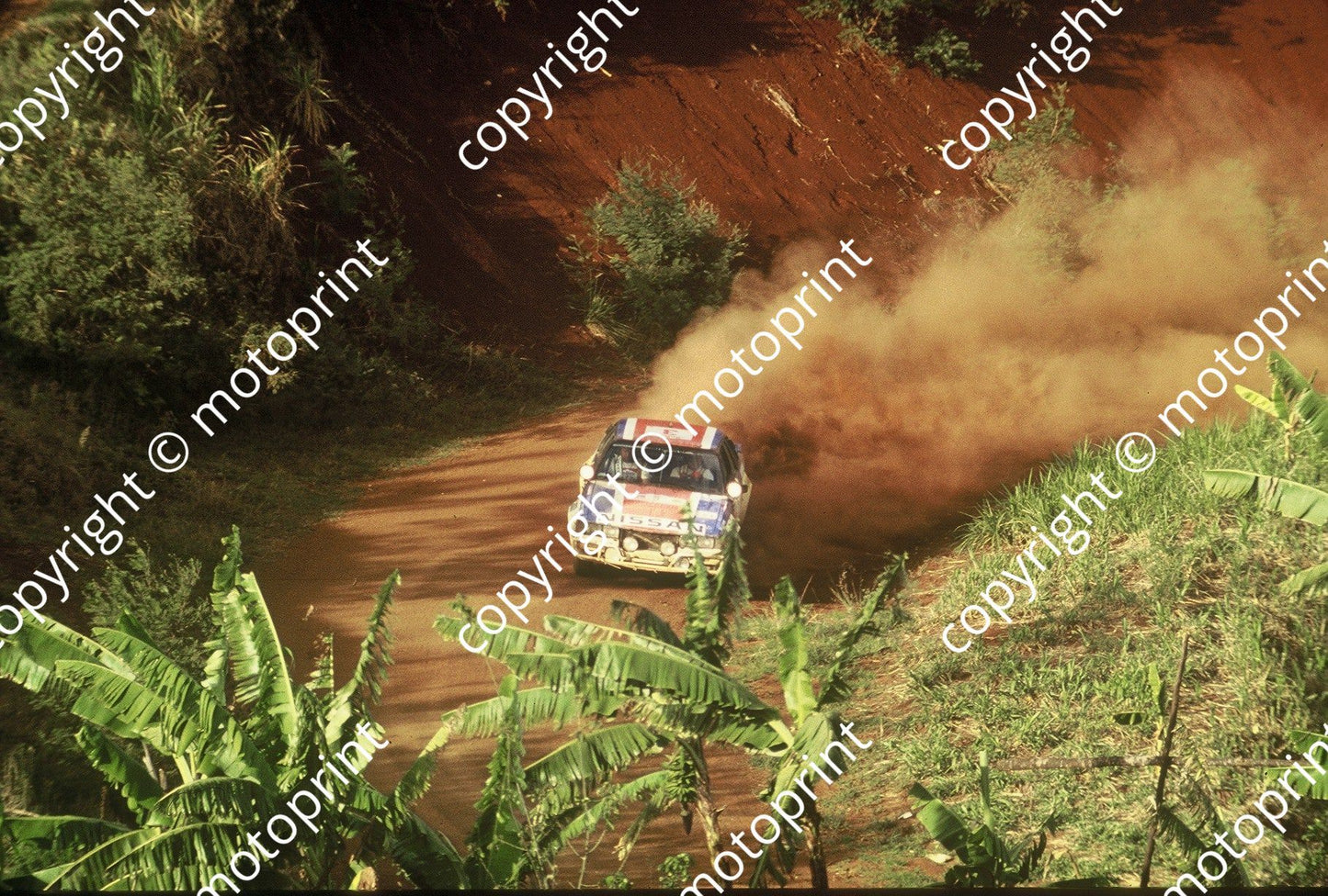1983 Safari 3 Timo Salonen, Seppo Harjanne Nissan 240RS (courtesy Roger Swan) (1)