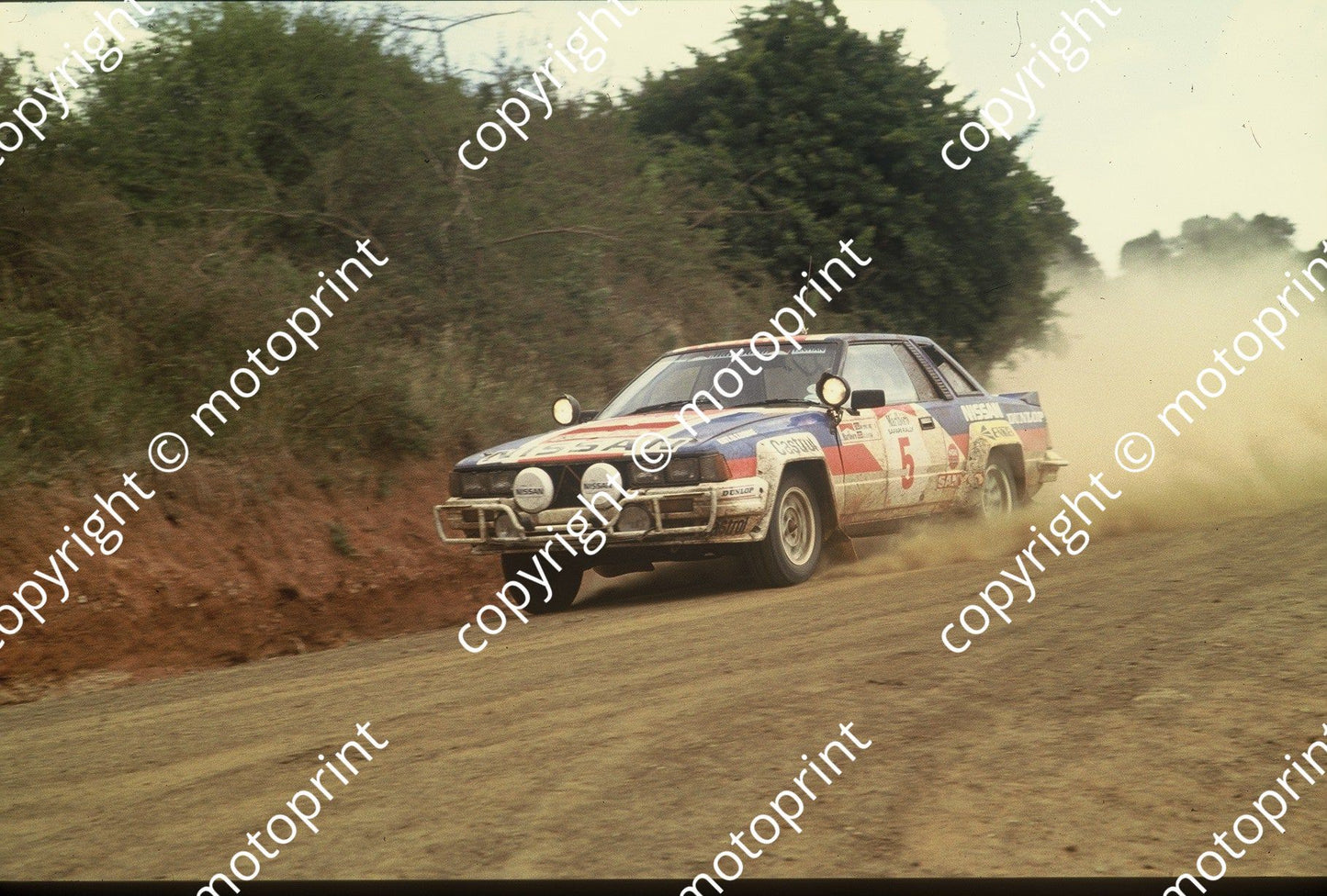 1983 Safari 5 Mike Kirkland, Anton Levitan Nissan 240RS (courtesy Roger Swan) (1)