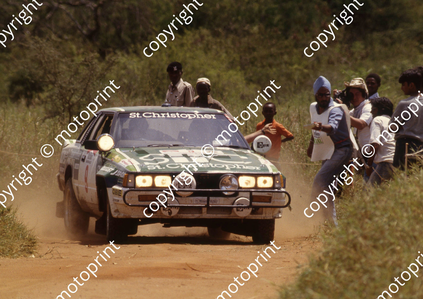 1983 Safari 9 Juichi Kojimoto, Peter Tilbury Nissan 240RS (Roger Swan) (6)