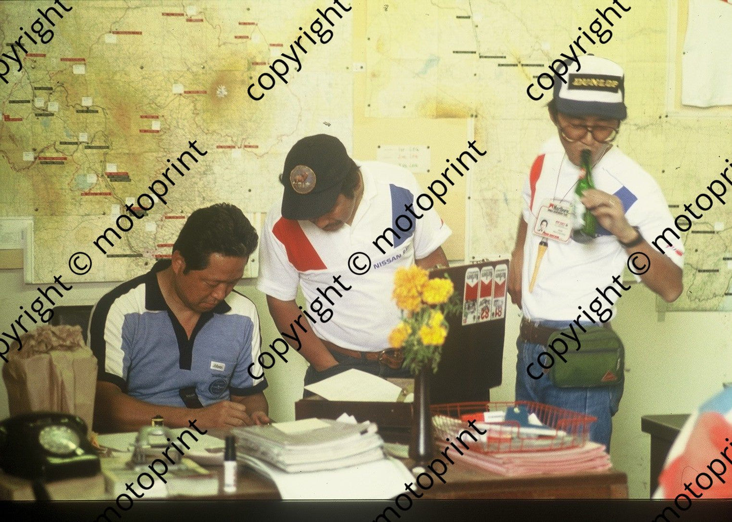 1983 Safari Nissan Motorsports Team base (courtesy Roger Swan) (570)