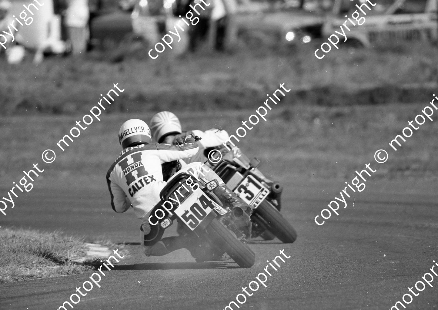 1984 EL Brut GP MC 504 Kevin Hellyer Honda 531 Klaus Baller Kawasaki (Colin Watling Photographic) (28)