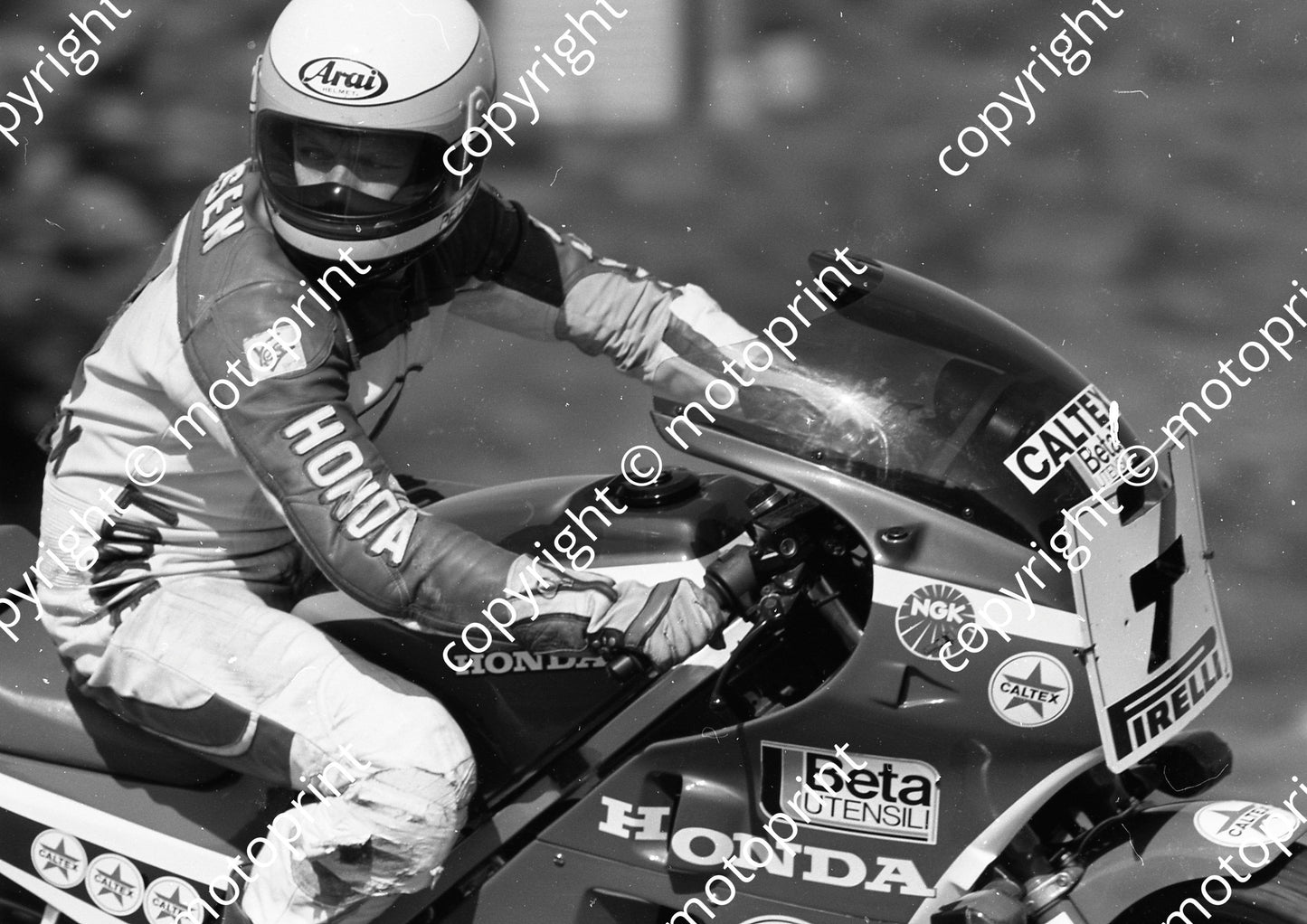 1984 EL Brut GP MC 7 Dave Petersen Honda (Colin Watling Photographic) (87)