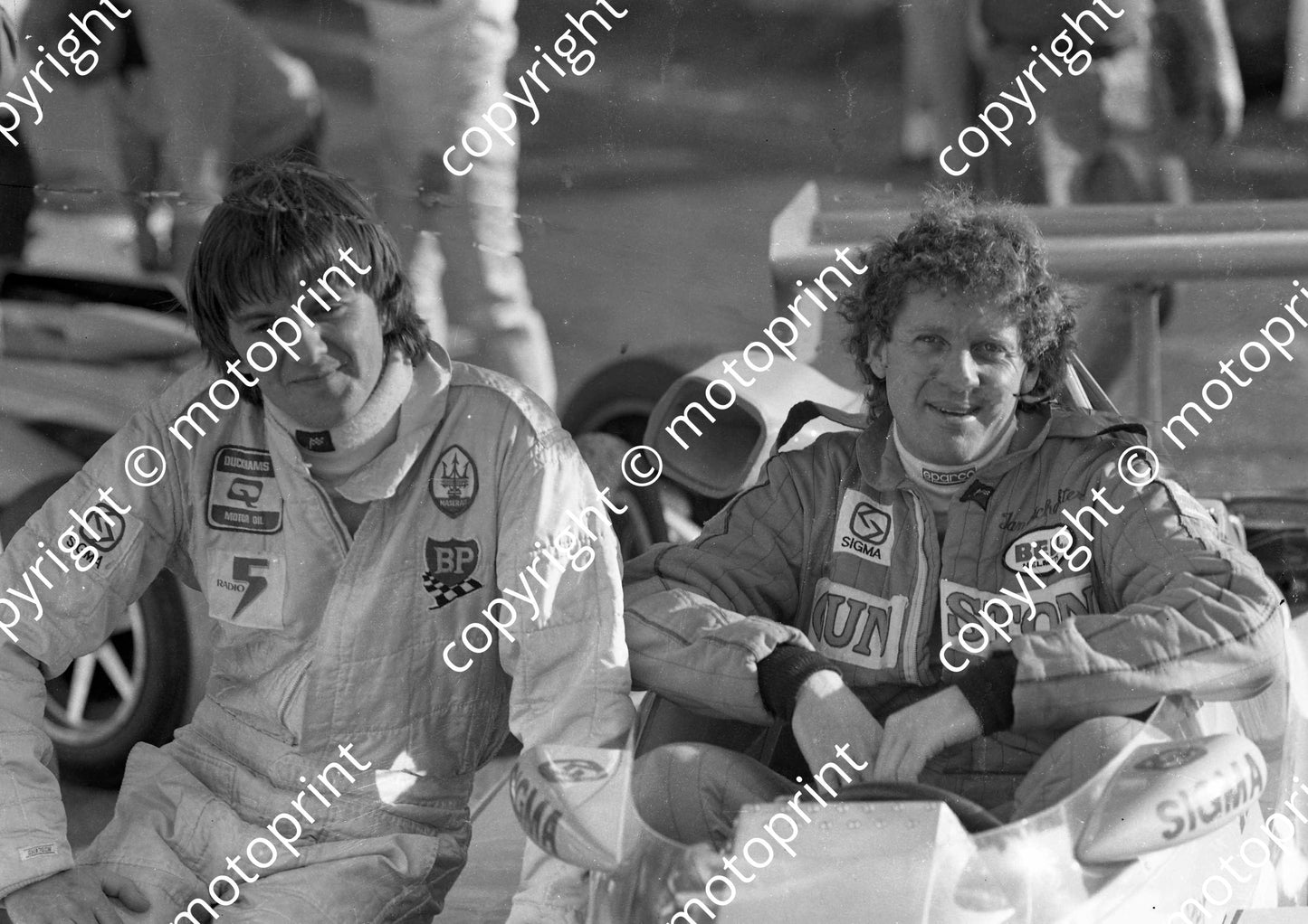 1984 EL F2 Brut GP 0 Wayne Taylor, Ian Scheckter (permission Malcolm Sampson Motorsport Photography) 330