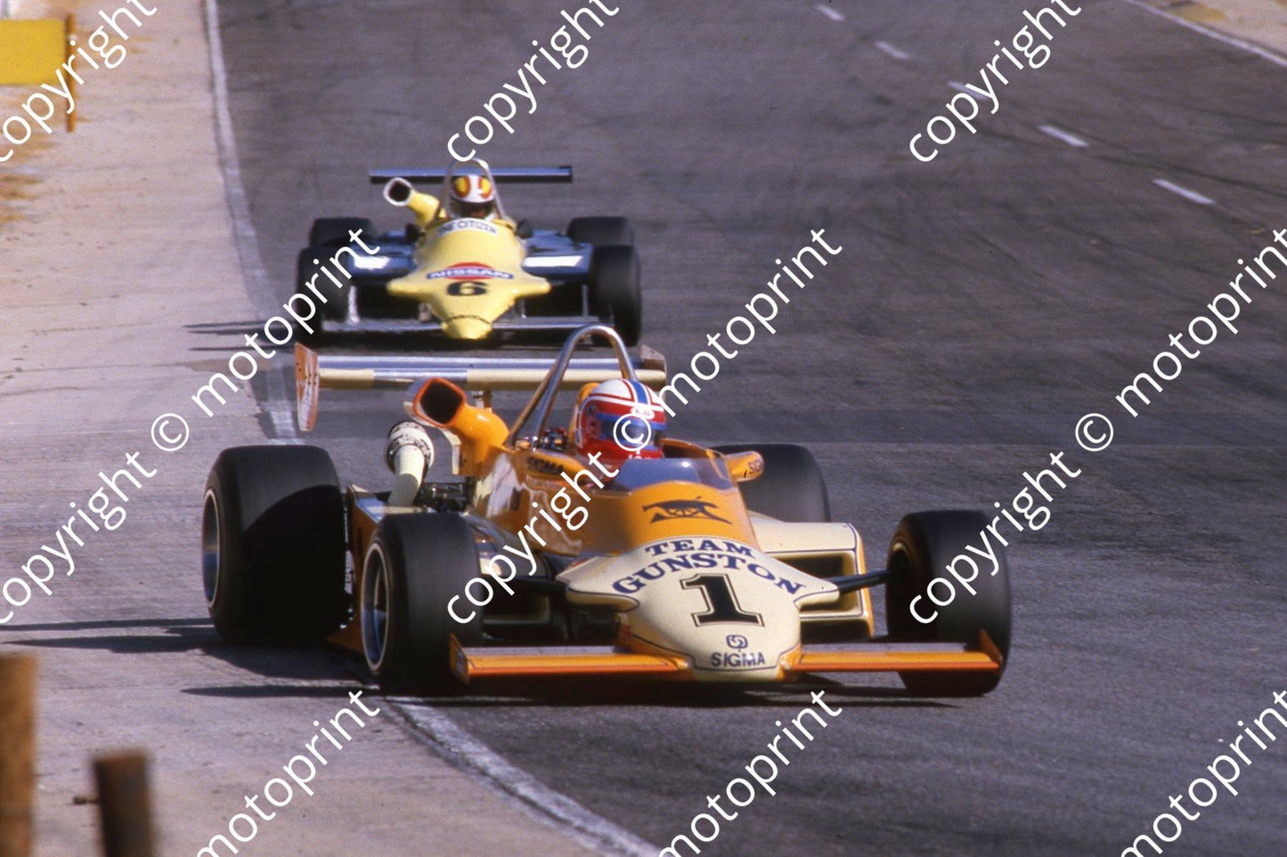 1984 FA Kya Jan 1 Ian Scheckter March 832 6 Bernard Tilanus Ralt RT4 (courtesy Roger Swan)