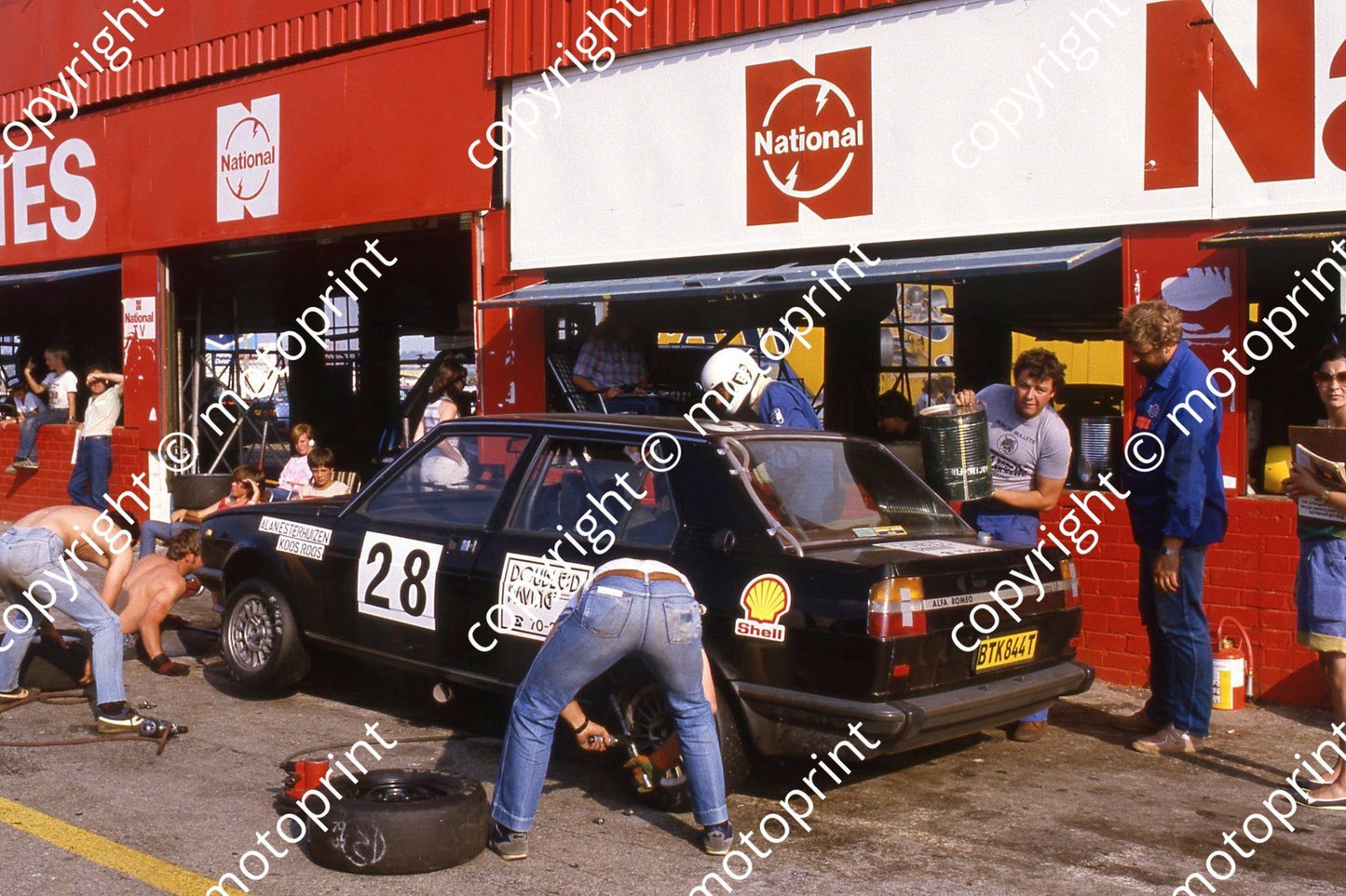 1984 Kya 1000 28 Alan Esterhuizen Koos Roos Alfa Guilietta (7)