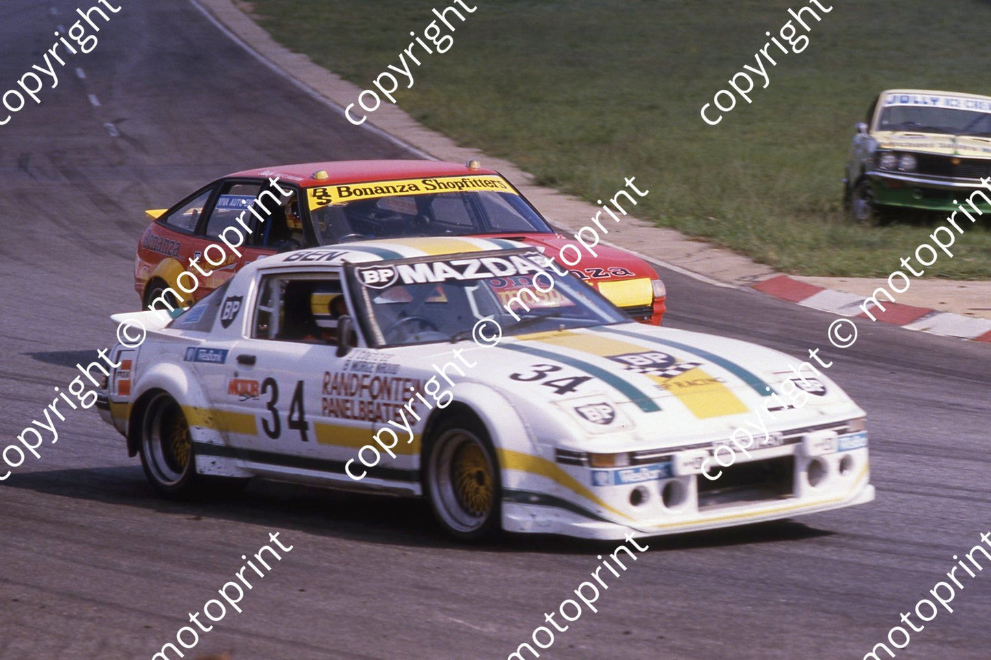 1984 Kya 1000 34 Ben Morgenrood John Coetzee RX7; 35 M and P O'Sullivan Rover SDS V8 (10)