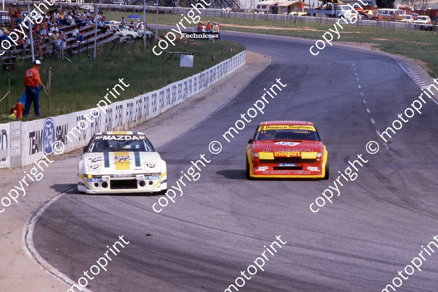 1984 Kya 1000 34 Ben Morgenrood John Coetzee RX7; 35 M and P O'Sullivan Rover SDS V8 (Courtesy Roger Swan) (9)