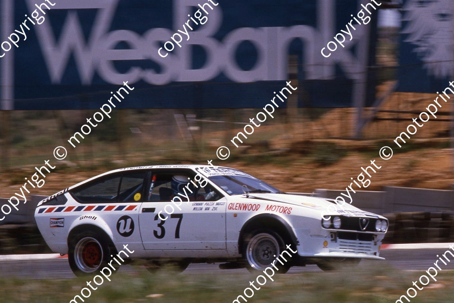 1984 Kya 1000 37 Wilhelm van Zyl Giv Piazza Musso Alfa GTV (Courtesy Roger Swan) (1)