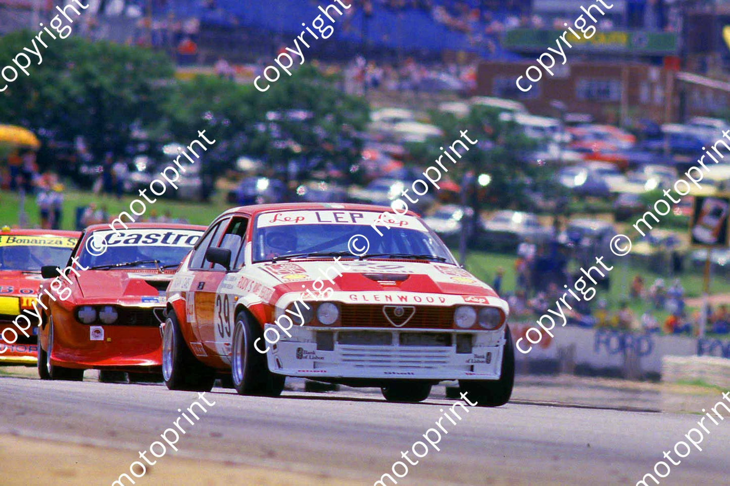 1984 Kya 1000 39 Abel D'Oliveira Roffino Pontes Alfa GTV; 41 Nicola Bianco Arnold Chatz GTV (Courtesy Roger Swan) (2)