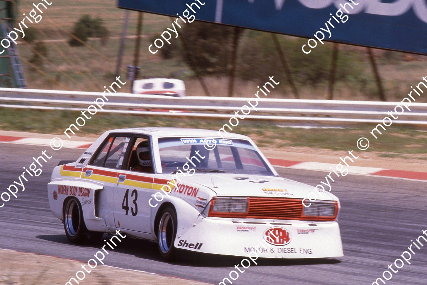 1984 Kya 1000 43 Dick Sorensen Johan Coetzee Nissan Stanza (Courtesy Roger Swan) (1)