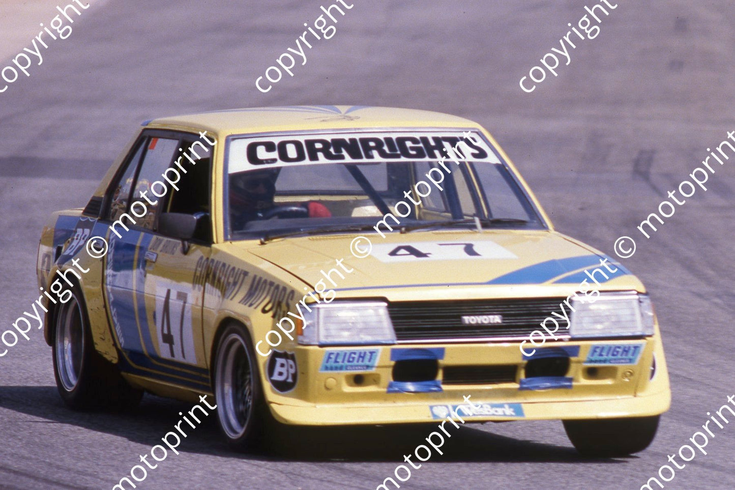 1984 Kya 1000 47 Brian Rowlings Don Bruins Toyota Corolla (Courtesy Roger Swan) (2)