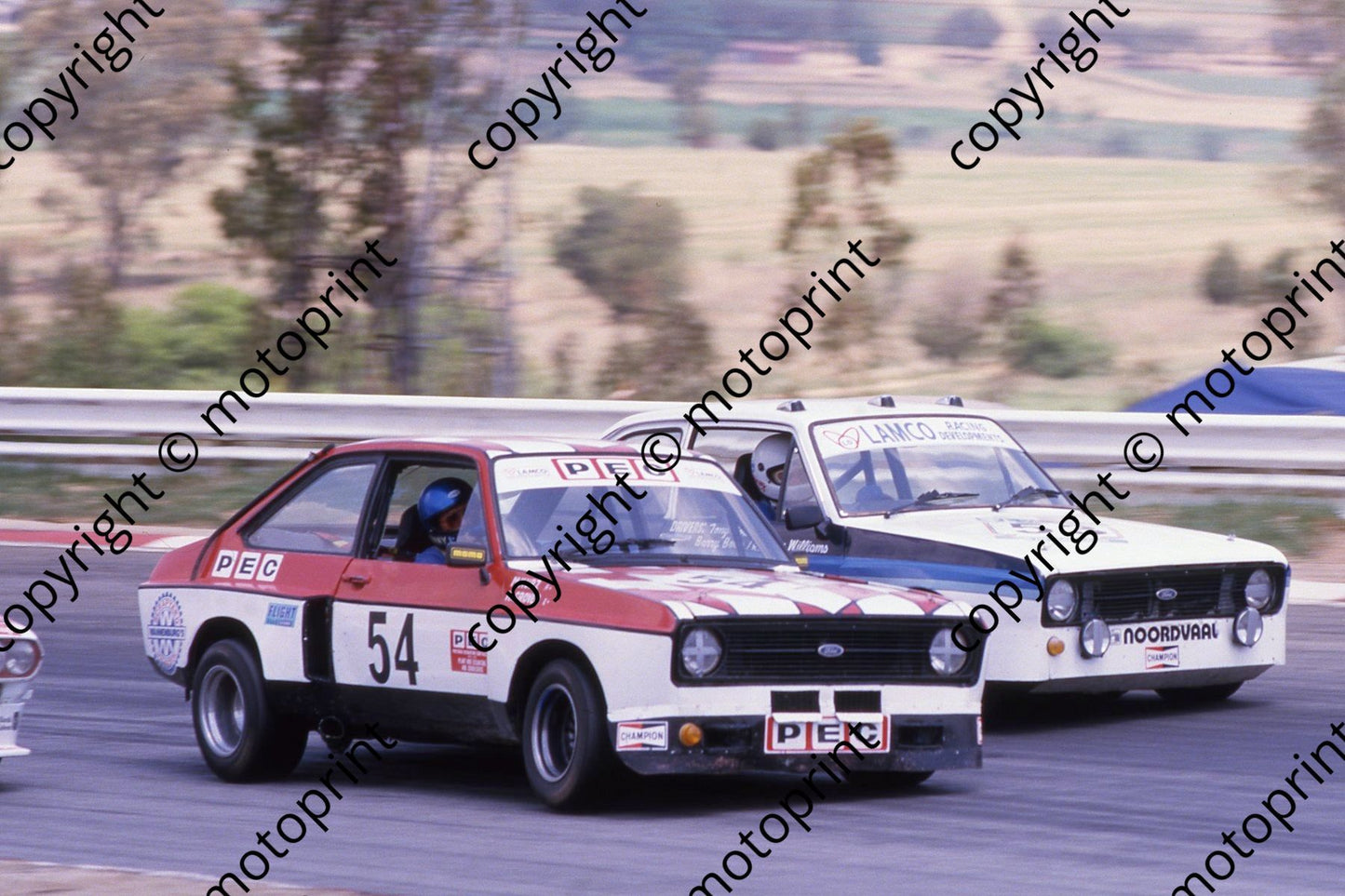 1984 Kya 1000 54 Kenny Grover Michael Kurz Escort Sport 53 Tony and Barry Botes, Rodney Williams Escort Sport (Courtesy Roger Swan) (52)