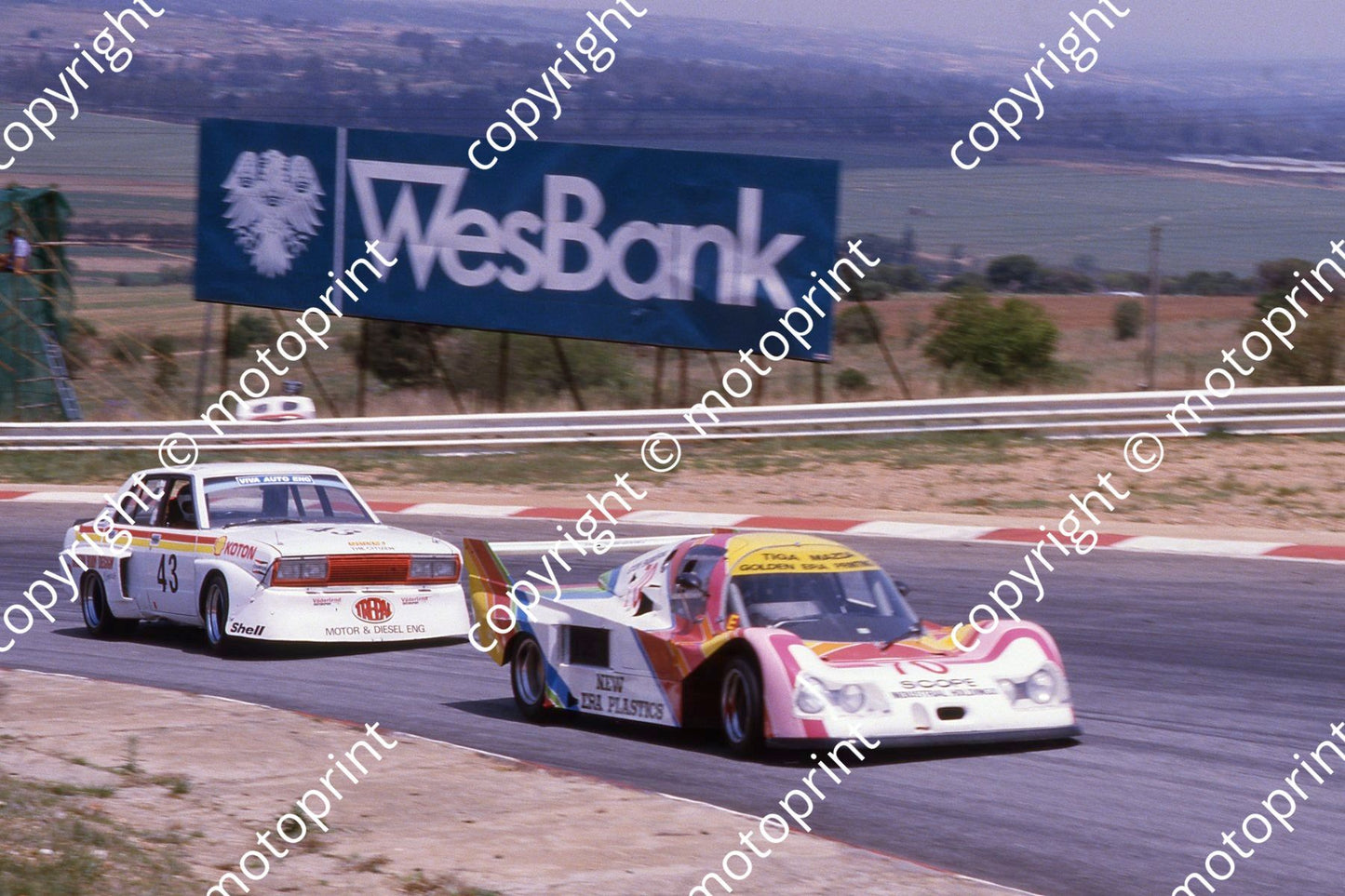 1984 Kya 1000 70 Lew Baker Gordon Hatch Tiga Mazda 43 Sorensen Coetzee Nissan Stanza (Courtesy Roger Swan) (2)