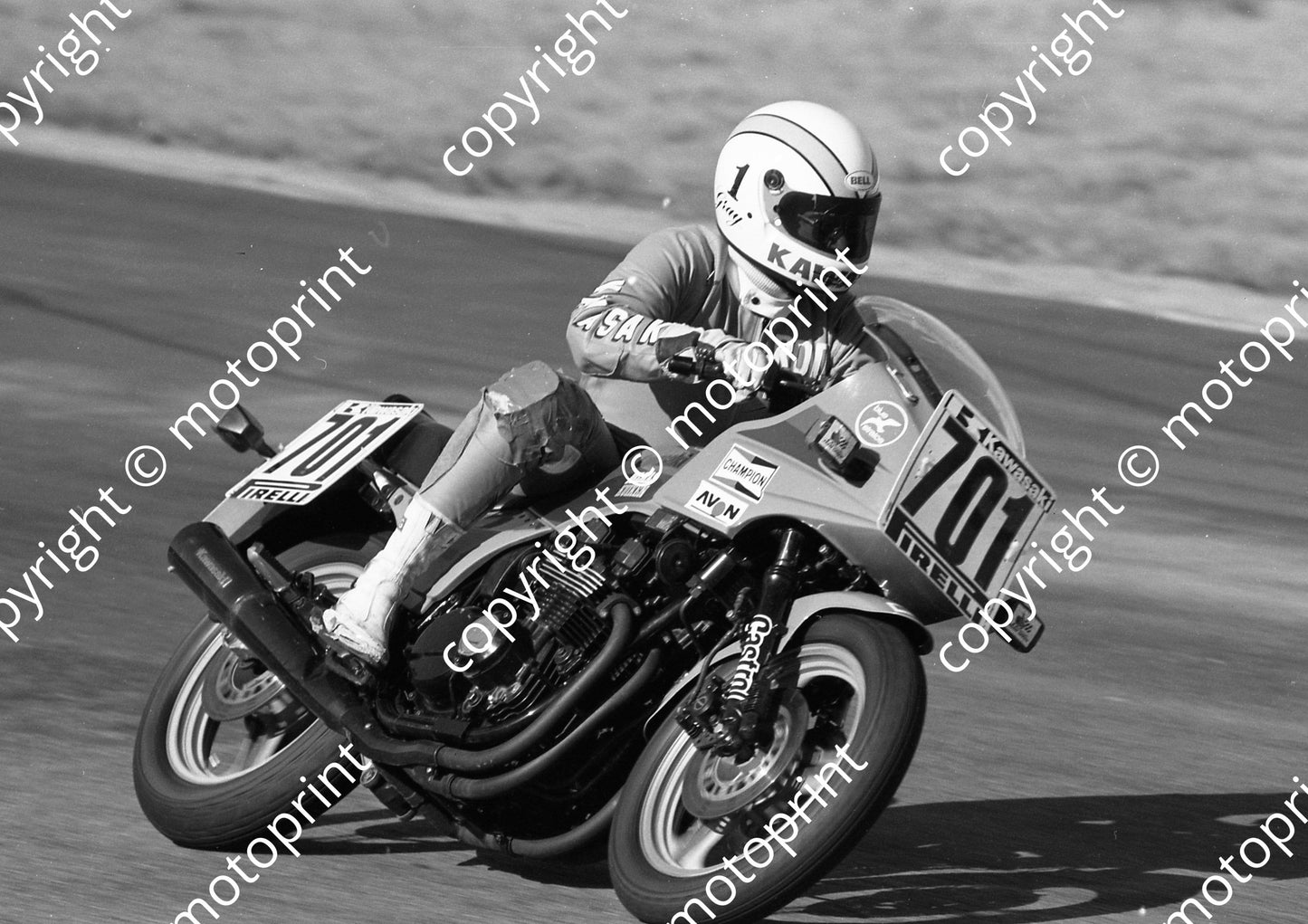 1984 Kya Autm Pirelli 701 Rod Gray Kawasaki (Colin Watling Photographic) (6)