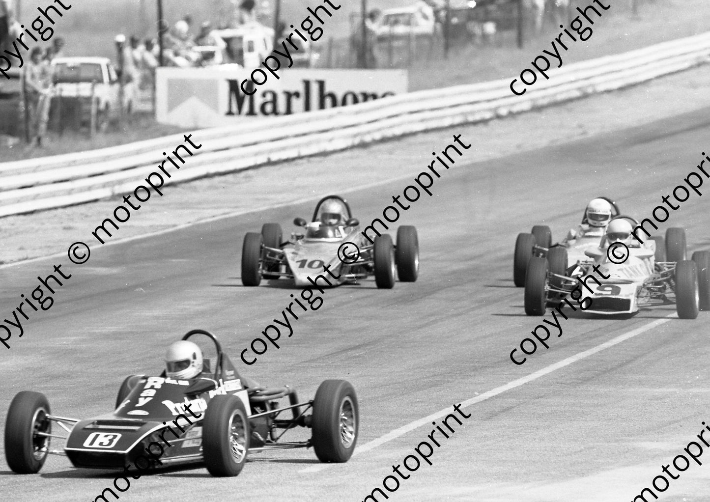 1984 Kya FF 13 Basil Mann Ray RF84 9 Andre du Plessis Van Diemen RF80 10 Ian Hertz Royale RP21 (Colin Watling Photographic) (9)