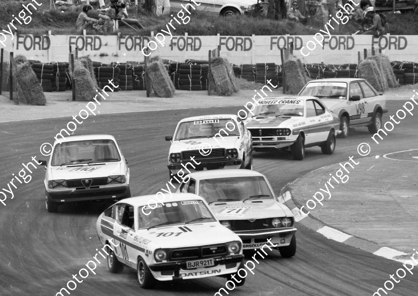 1984 Kya Gp1 101 Rolf van Kooij Datsun 71 Dave le Roux Mazda 110 Dawie Theron Alfa (Colin Watling Photographic) (17)