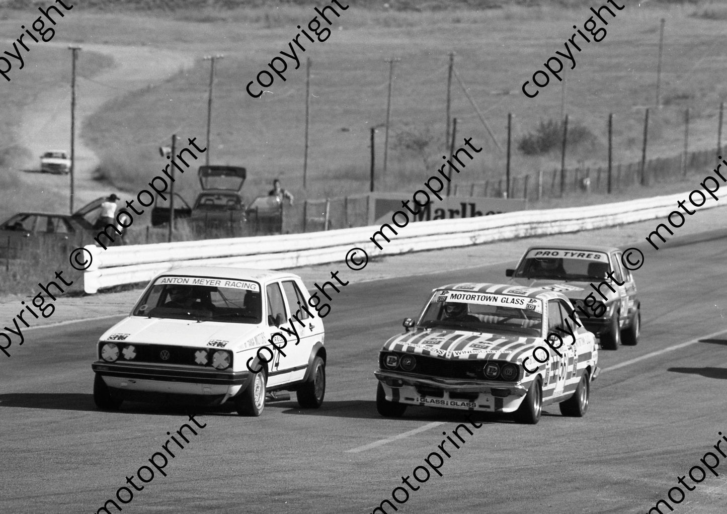 1984 Kya Gp1 74 Peter Lanz Golf 56 Tony Troskie Mazda (Colin Watling Photographic) (11) (1)