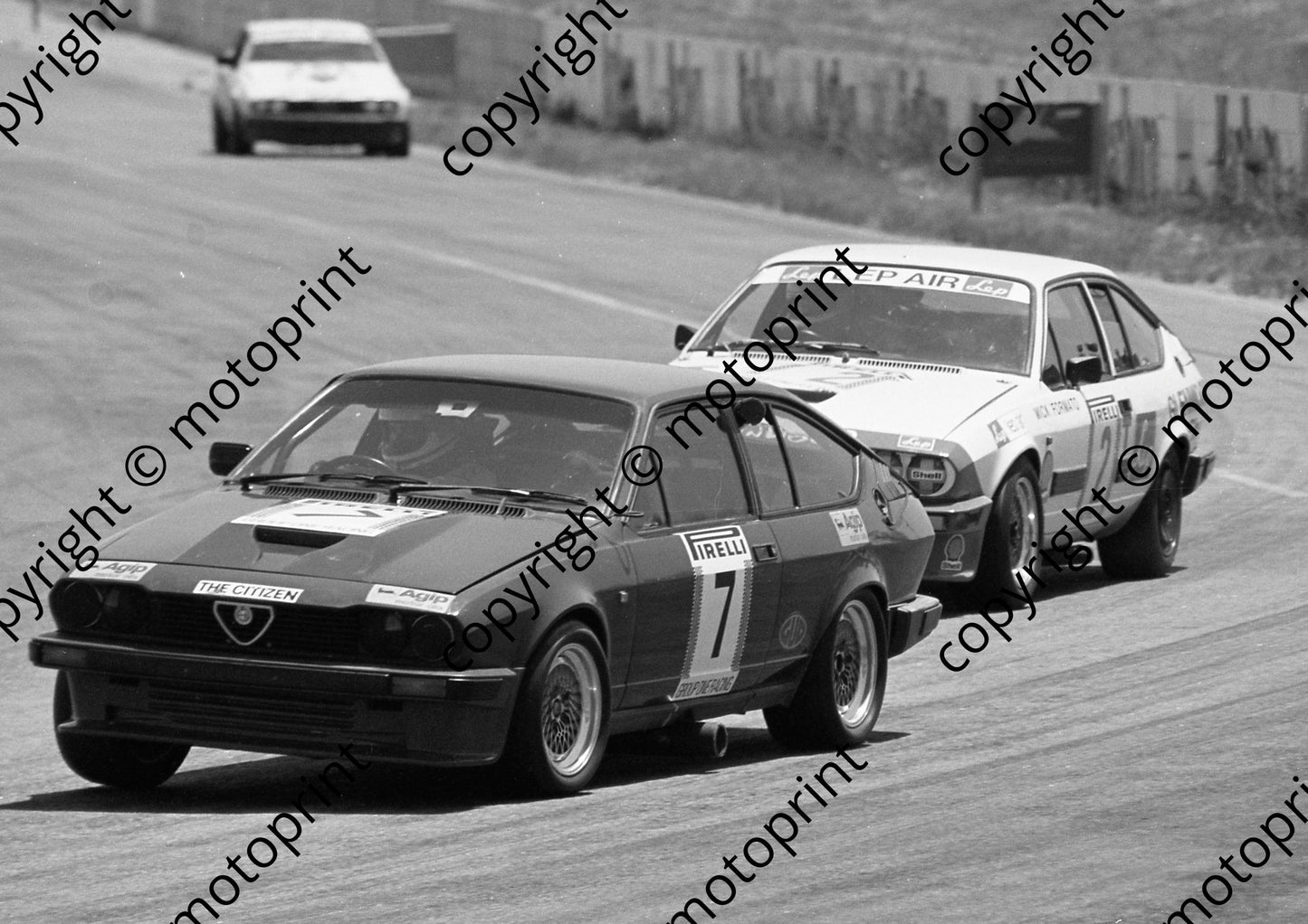 1984 Kya Gp1 7 Nicola BIanco 2 Mick Formato 6 MIck Formato Alfa GTV6s (Colin Watling Photographic) (4)