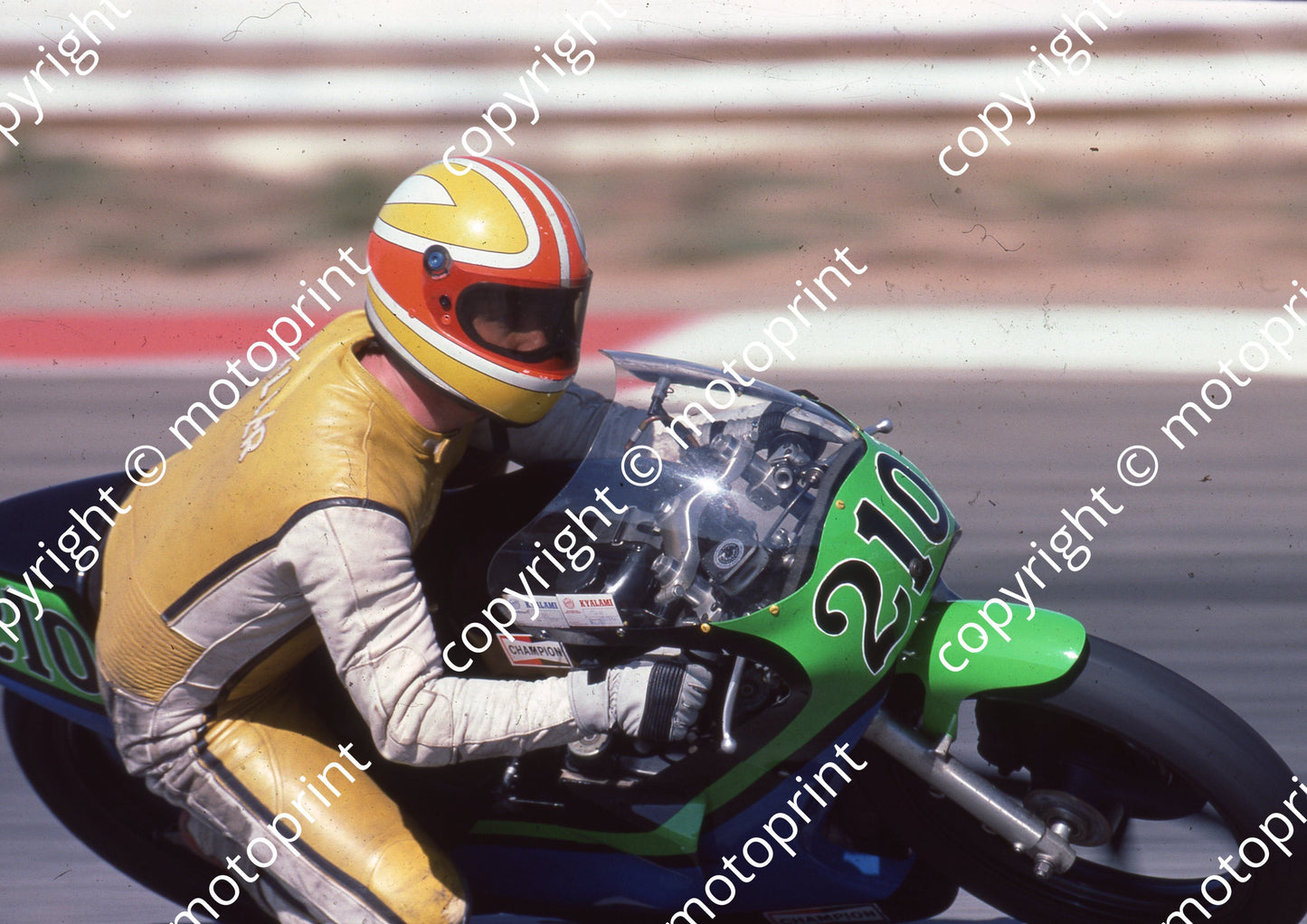 1984 Kya MC 210 Klaus Baller Yamaha (Colin Watling Photographic) (44)